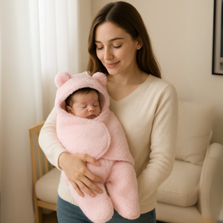 Cobertor Bebê Saco de Dormir Enroladinho Super prático e aquecido Inverno Roupa Urso em Oferta na Shopee