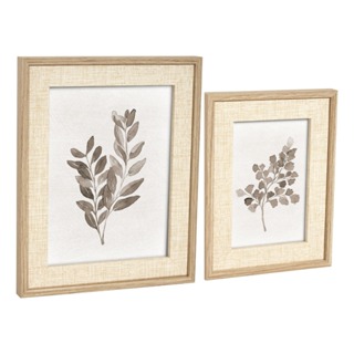 Kit 2 Porta Retratos Mdf e Vidro 10x15 & 15x20 - Collection em Oferta na Shopee