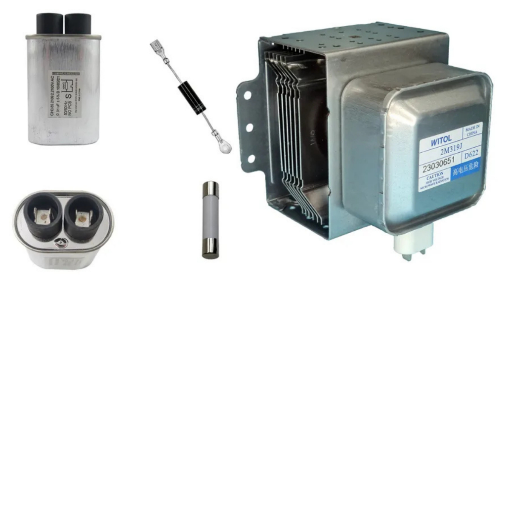 Magnetron witol 2m219j + Capacitor 0,90 + Diodo em Oferta na Shopee