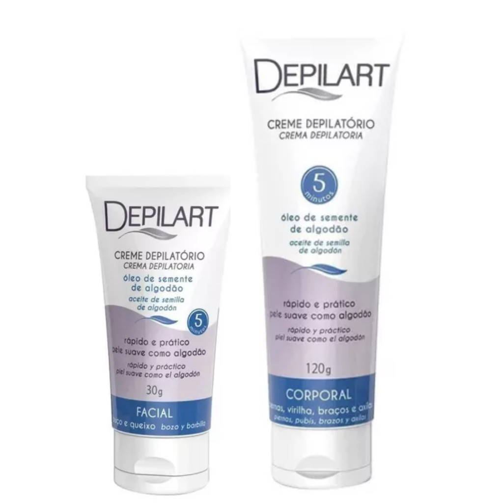 Creme Depilatório Facial Corporal Depilart