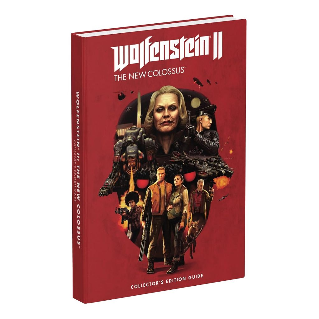 Livro Wolfenstein 2 II - The New Colossus - Prima Collector's Edition Guide em inglês Capa Dura