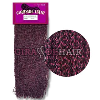 Cabelo Micro Zizi Pacotão 320g Miojinho Trancinha Kanecalon Cor T2/118 Mrsala em Oferta na Shopee