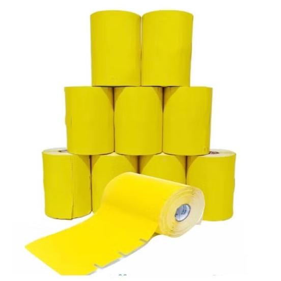 Etiqueta Gôndola 90x30mm  Couche cartão Gap esquerdo Rolo c/ 1.000  AMARELA