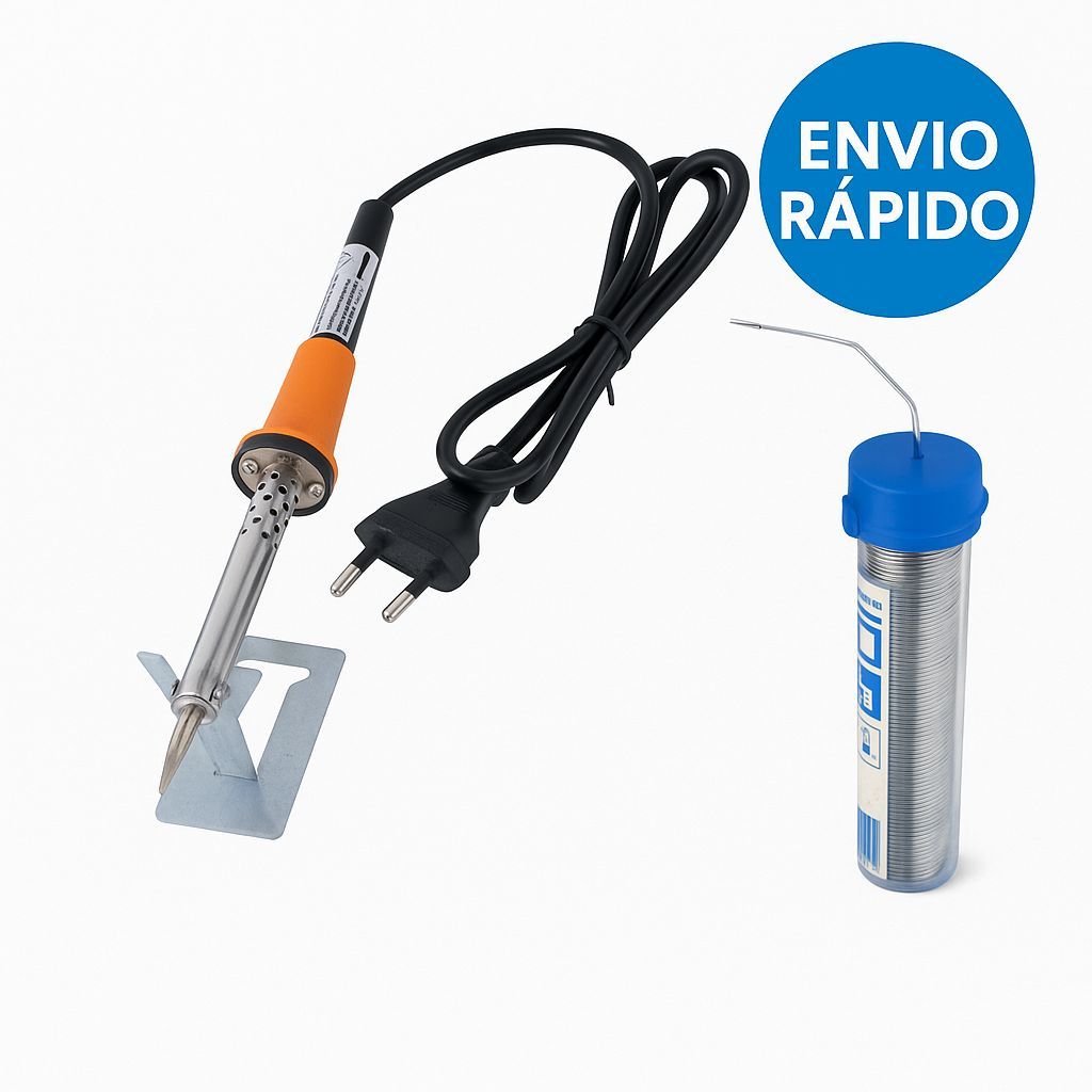 Ferro de Solda Com Tubo Tubinho Estanho Para Soldar 110v ou 220v em Oferta na Shopee