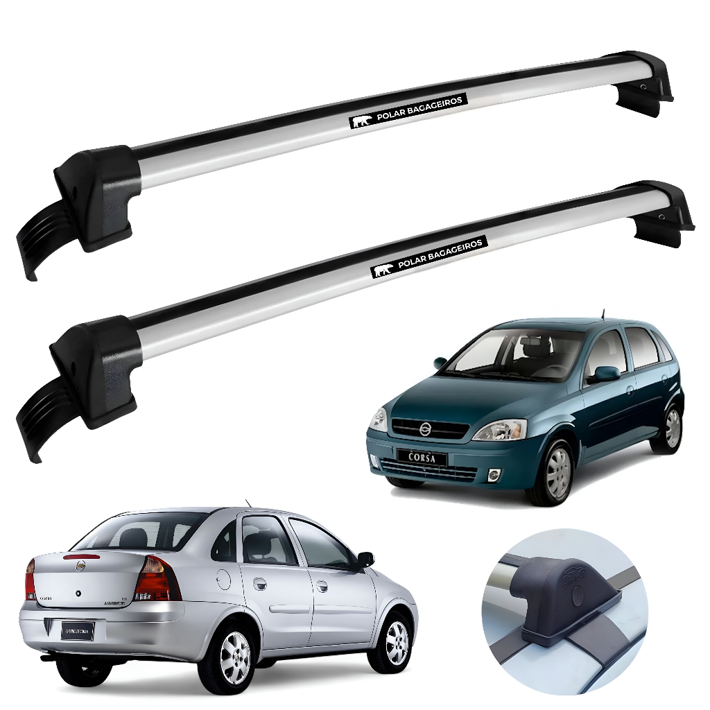 Compre Já: Rack de Teto 80kg Corsa Maxx/Montana.