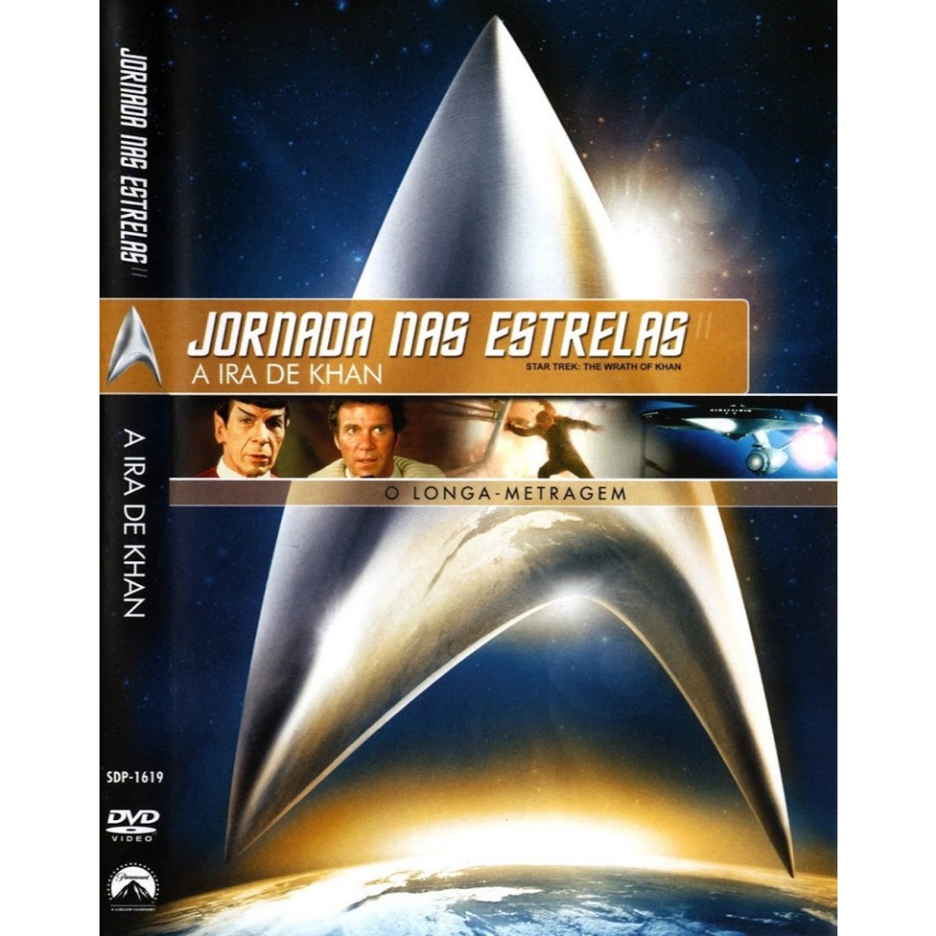 Dvd Filme: Jornada Nas Estrelas 2: A Ira De Khan (1982)