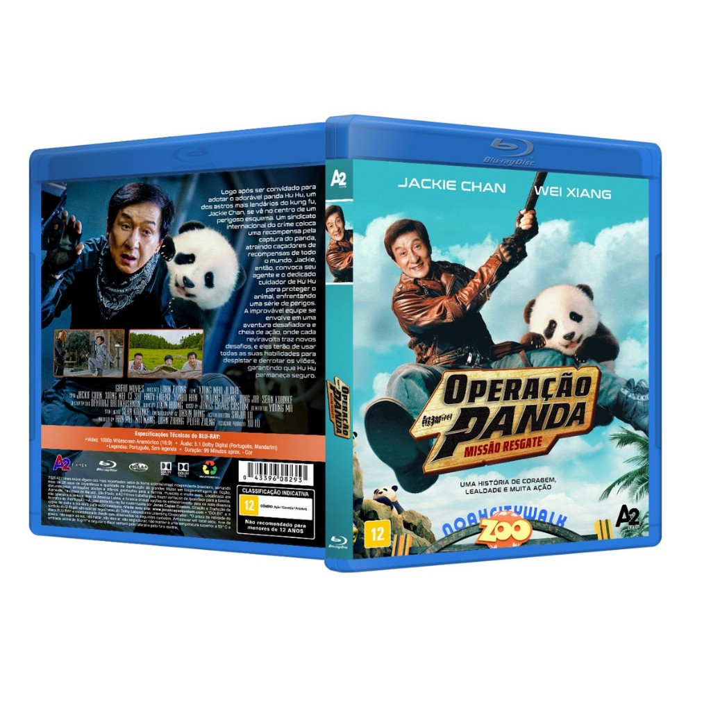 Blu-ray: Operação Panda - Missão Resgate DUB/LEG [PERSONALIZADO]