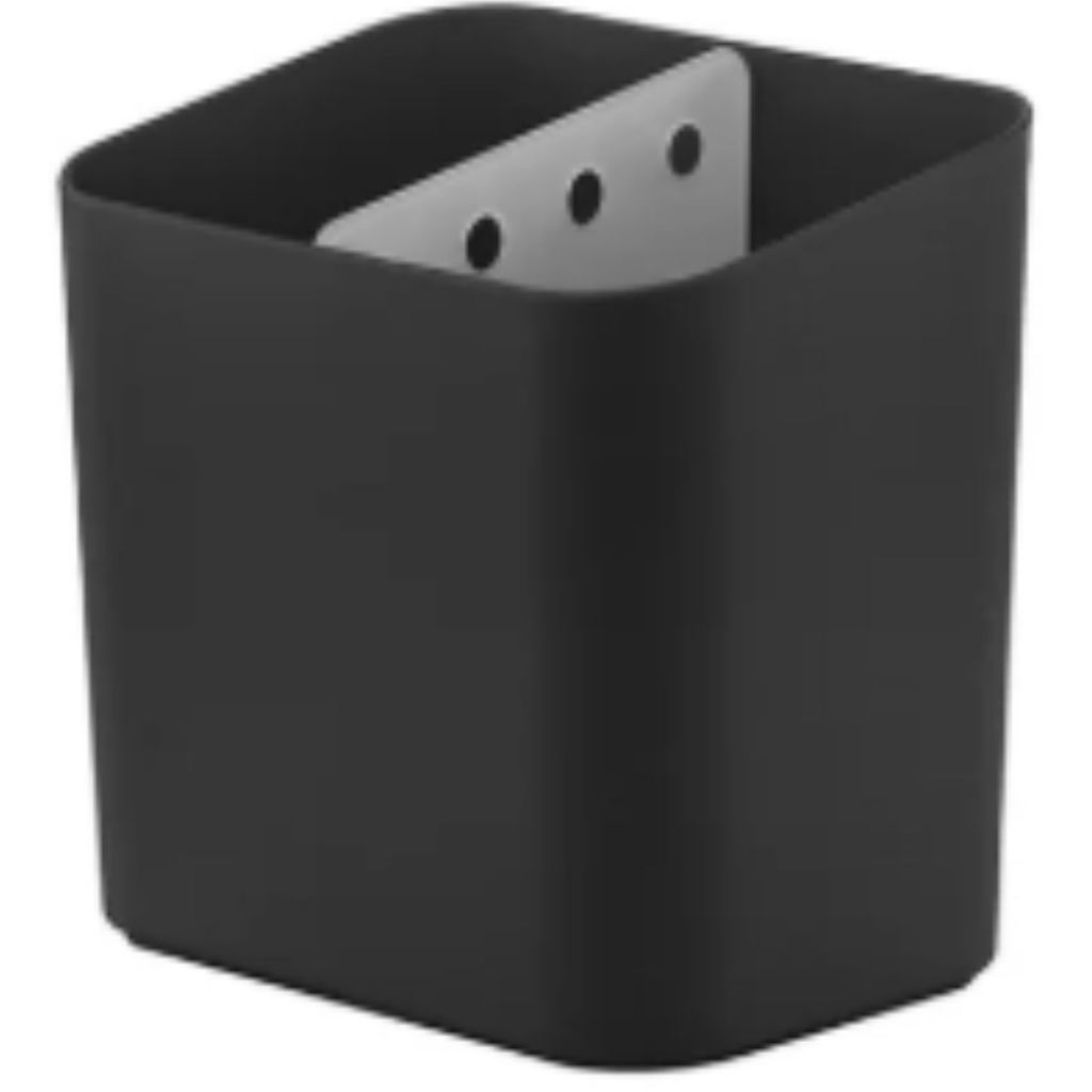 Escorredor De Talheres Preto Trium OU em Oferta na Shopee