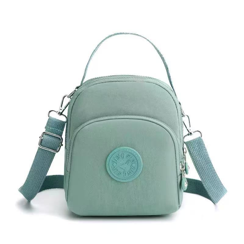 Bolsa Feminina Porta Celular Tipo Carteira Transversal Com Três Camadas
