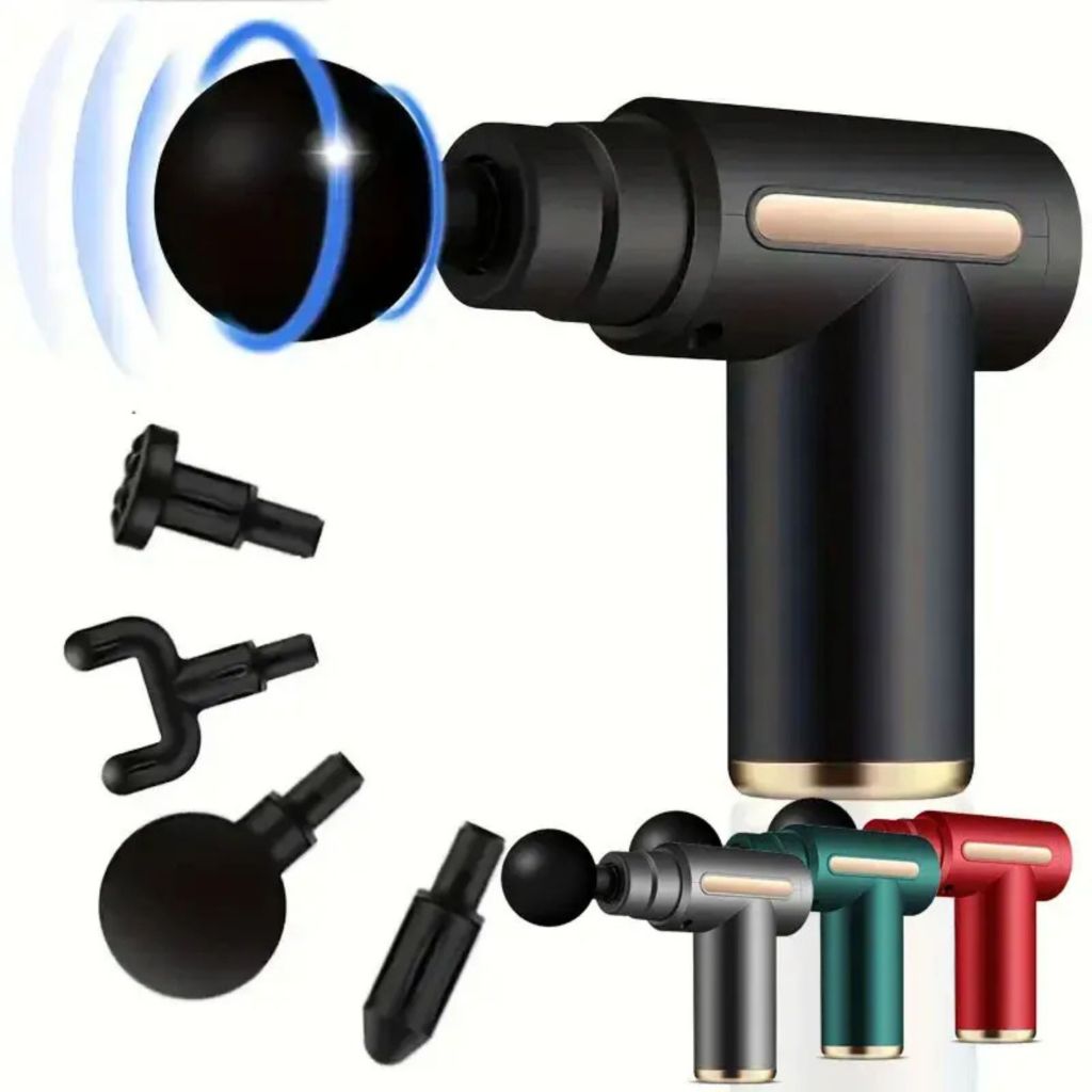 Pistola Profissional Massageadora Elétrica Miofascial Corp Fisioterap