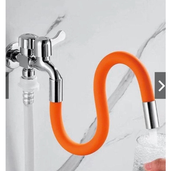 Mangueira De Extensão De Torneira Extensor De Silicone Giratório De 360 Graus Para Torneiras De 1/2 Pole em Oferta na Shopee