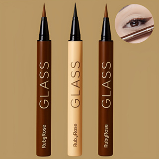 Caneta Delineadora Ruby Rose Linha Glass Preto ou Marrom em Oferta na Shopee