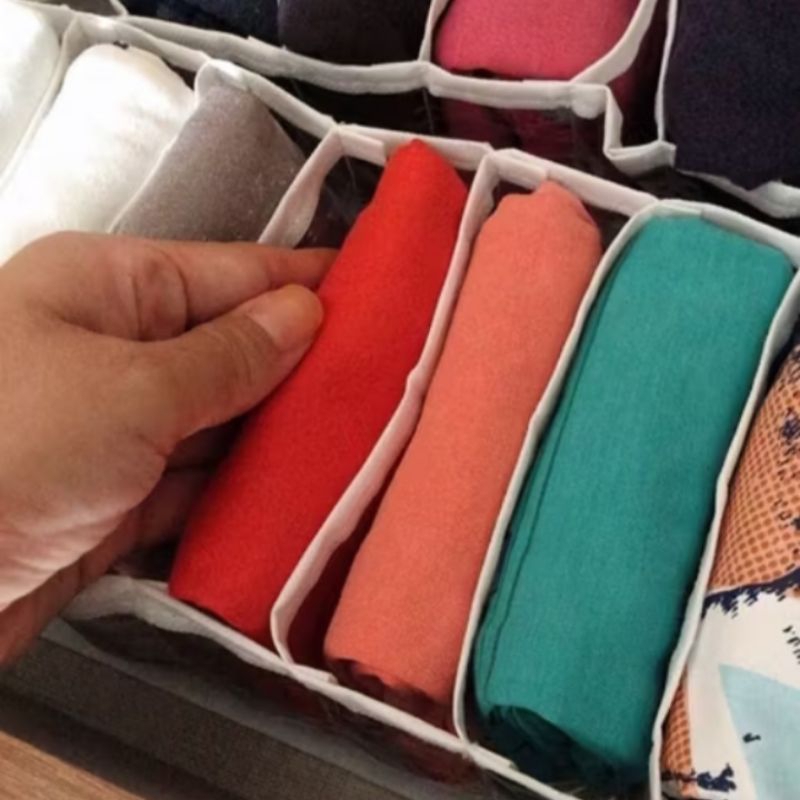 kit c/4 colmeia organizadora M para roupas de bebês, roupas íntimas e acessórios