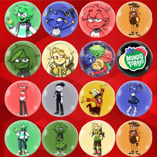 Bottons Broche Desenho Animação Mundo Torajo 4,5cm em Oferta na Shopee
