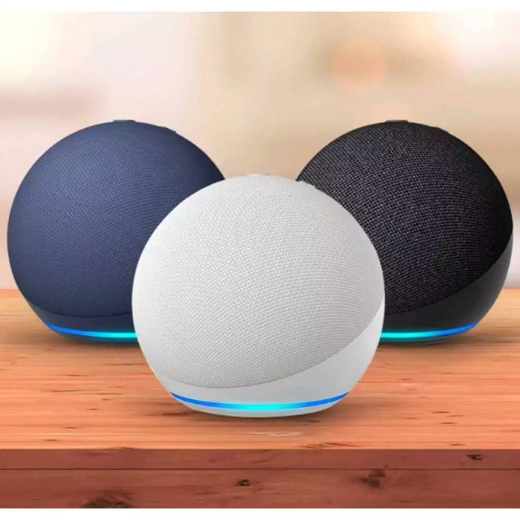Assistente Virtual Alexa Echo Dot 5 Geração Alto Falante Original Envio Imediato Melhor Preço