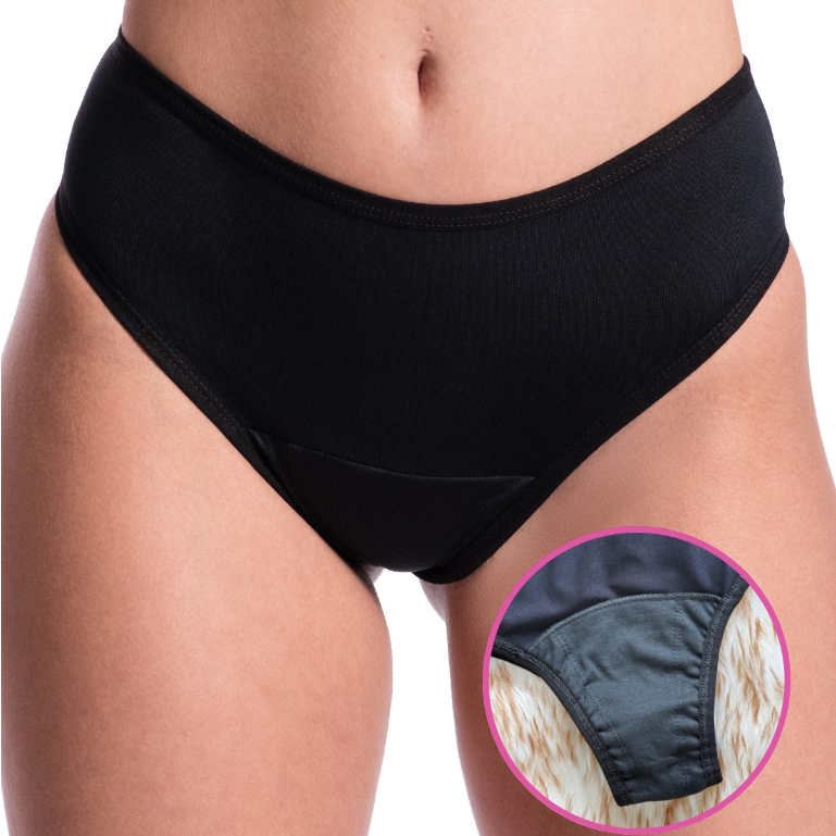 Calcinha Absorvente Mestrual Incontinência Urinária Antibacteriana Reutilizável em Oferta na Shopee