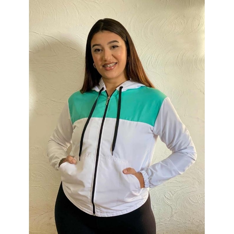 Corta vento feminino Tactel moda feminina
