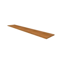 Prateleira Flutuante 100x10 MDF 25mm Amadeirado Freijo Com Suportes