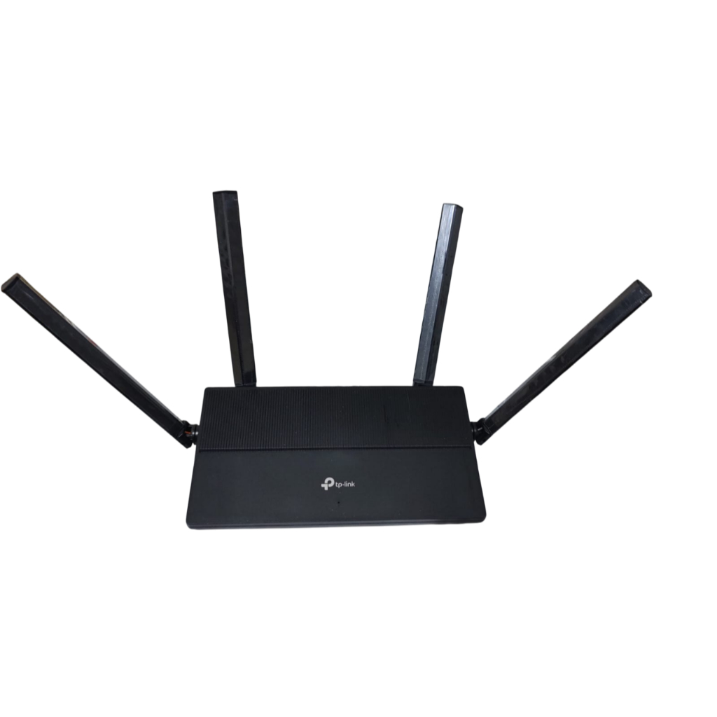 Roteador TP-Link EX141 AX1500 Dual Band Wi-Fi 6 | EasyMesh + Gigabit |+ FONTE CABO DE REDE