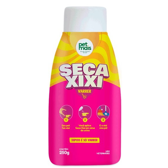 Pó Seca Xixi Vômito P/ Varrer Cão Gato 1o Linha Petmais 250g em Oferta na Shopee