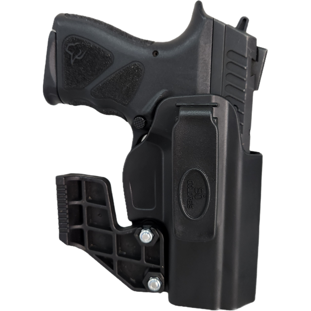 Coldre Polímero Interno Velado Pistola Taurus PT 840C 838C 809C TH40C TH380C TH9C COMPACTA