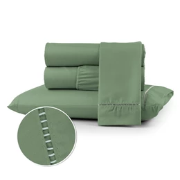 Jogo de Cama Box Berço Solteiro Casal Queen King 02 e 03 Peças 400 fios