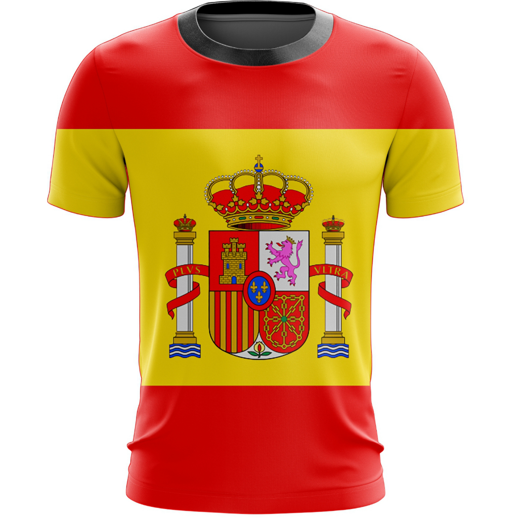 camisa camiseta espanha pais