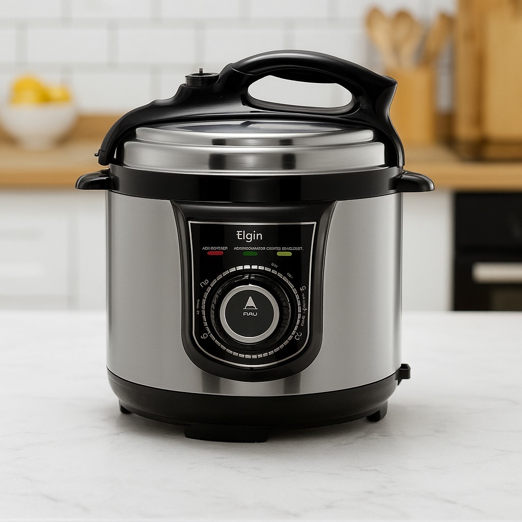 Panela de Pressão Elétrica Elgin PPR 4L 840w Aço Inox