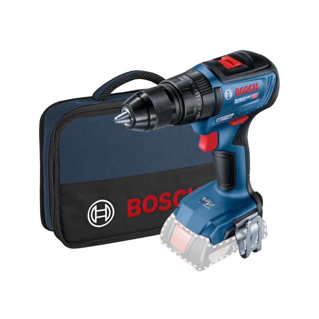 Parafusadeira Furadeira de Impacto GSB 18V 50 SB Com Mini Bolsa Bosch - Home & Living