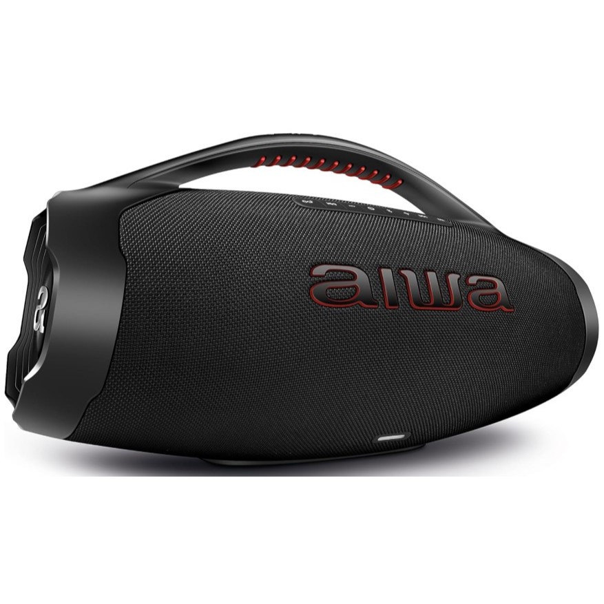 Caixa de Som Boombox Plus Bluetooth Aiwa 30 Horas Ip66 Aws-bbs-01b Preto