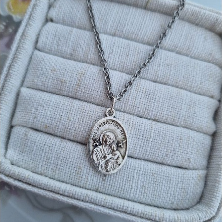 Cordão Com Medalha Italiana De Nossa Senhora Ou Santos em Oferta na Shopee