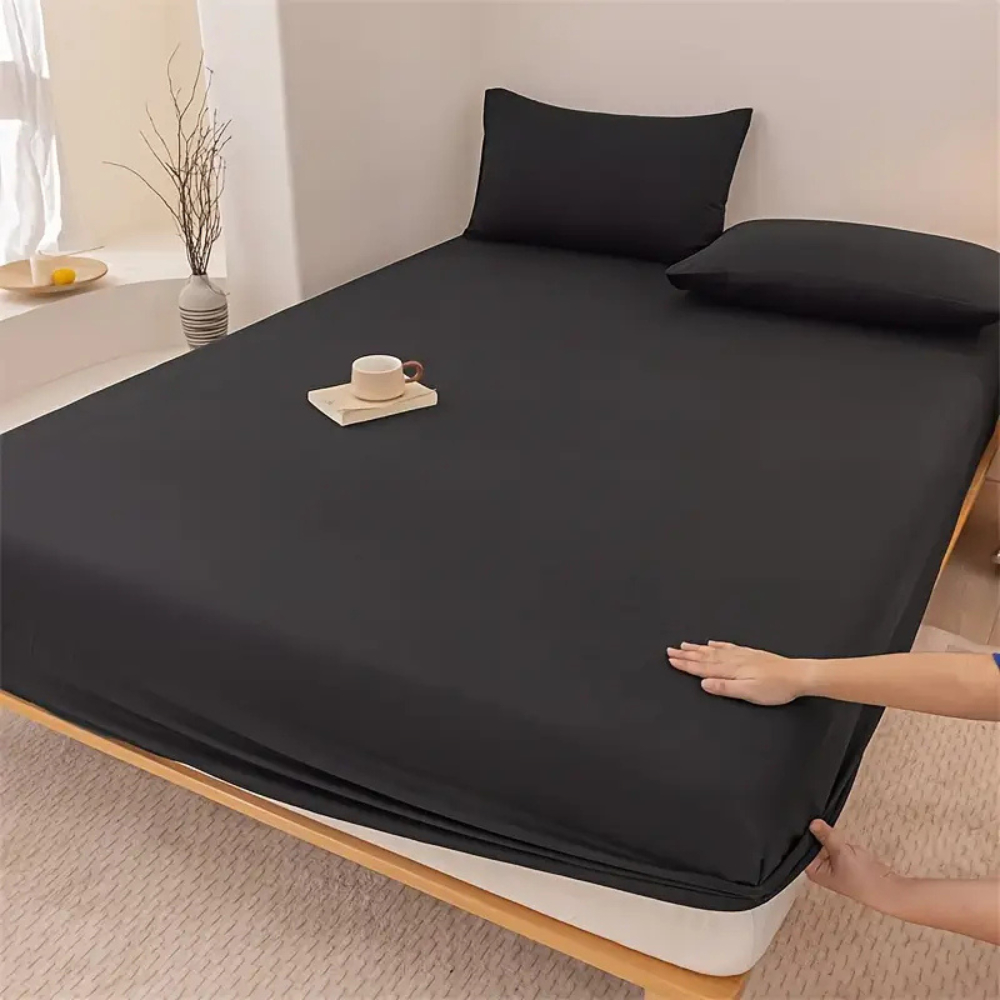 Jogo de Lençol Com Elástico Cama Solteiro 2 Peças 400 Fios Toque Macio