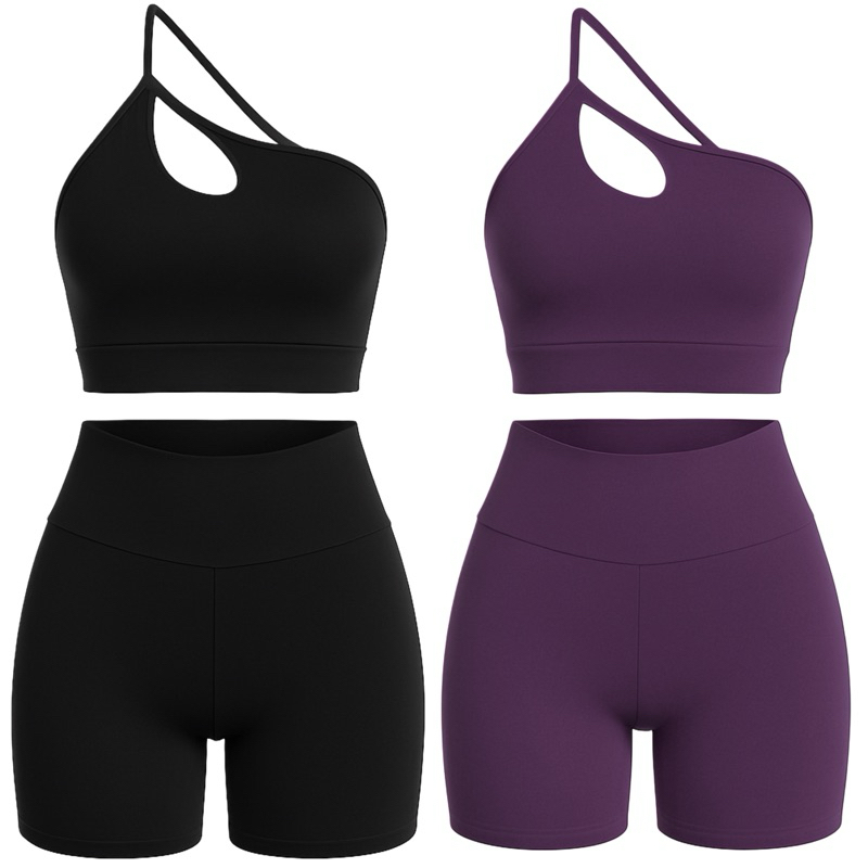 Kit 2 Conjunto Academia Fitness Short e Top Feminino Empina Levanta Bumbum em Oferta na Shopee