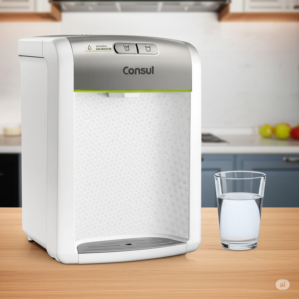 Purificador de água Consul CPB34ASVNA Refrigerado Eletrônico Branco Bivolt