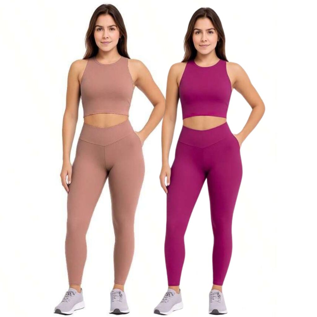 KIT C/ 2 Conjunto Blackout Basic Com Ajuste Perfeito & Conforto Impecável