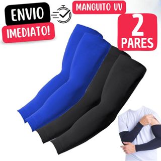 Kit Com 2 Par Manguito Proteção Solar UV50+ Segunda Pele uv Mangote unissex Premium em Oferta na Shopee