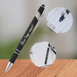 Kit 100 Canetas Personalizadas A Laser Seu Nome Logomarca e Empresa Presentes