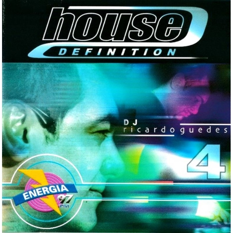Cd House Definition 4 DJ Ricardo Guedes - Paradoxx Music original usado dance house 2000