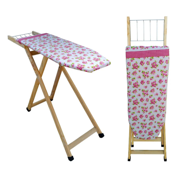 Imagem Mesa Tábua Passar Roupa Extra Forte C/ Porta Ferro