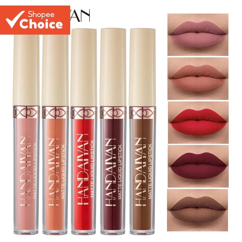 Batom Líquido Batom Mate Veludo Mate 12 Cores Batom Brilho Labial Líquido Brilho Labial Copo Antiaderente ~~