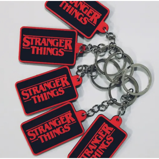 [O MAIS BARATO+ENVIO RÁPIDO!] Chaveiro Stranger Things / Série Stranger Things - 3D