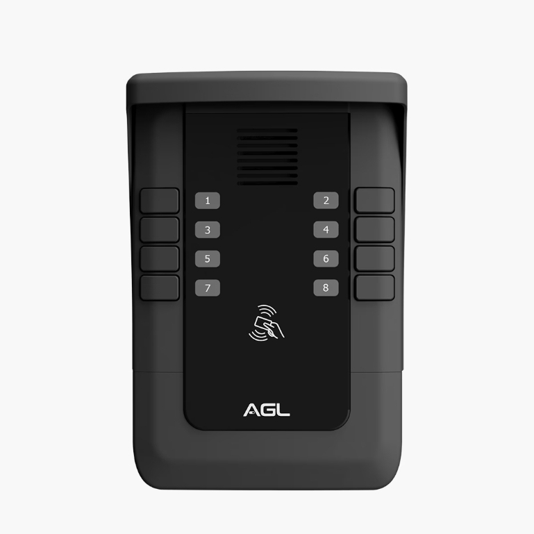 Porteiro 8 Pontos Agl Interfone Coletivo S500 Tag Aplicativo Celular