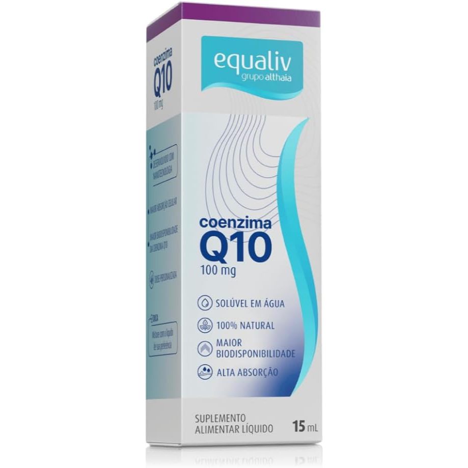 Suplemento Alimentar Líq Coenzima Q10 100mg Equaliv 15ml em Oferta na Shopee