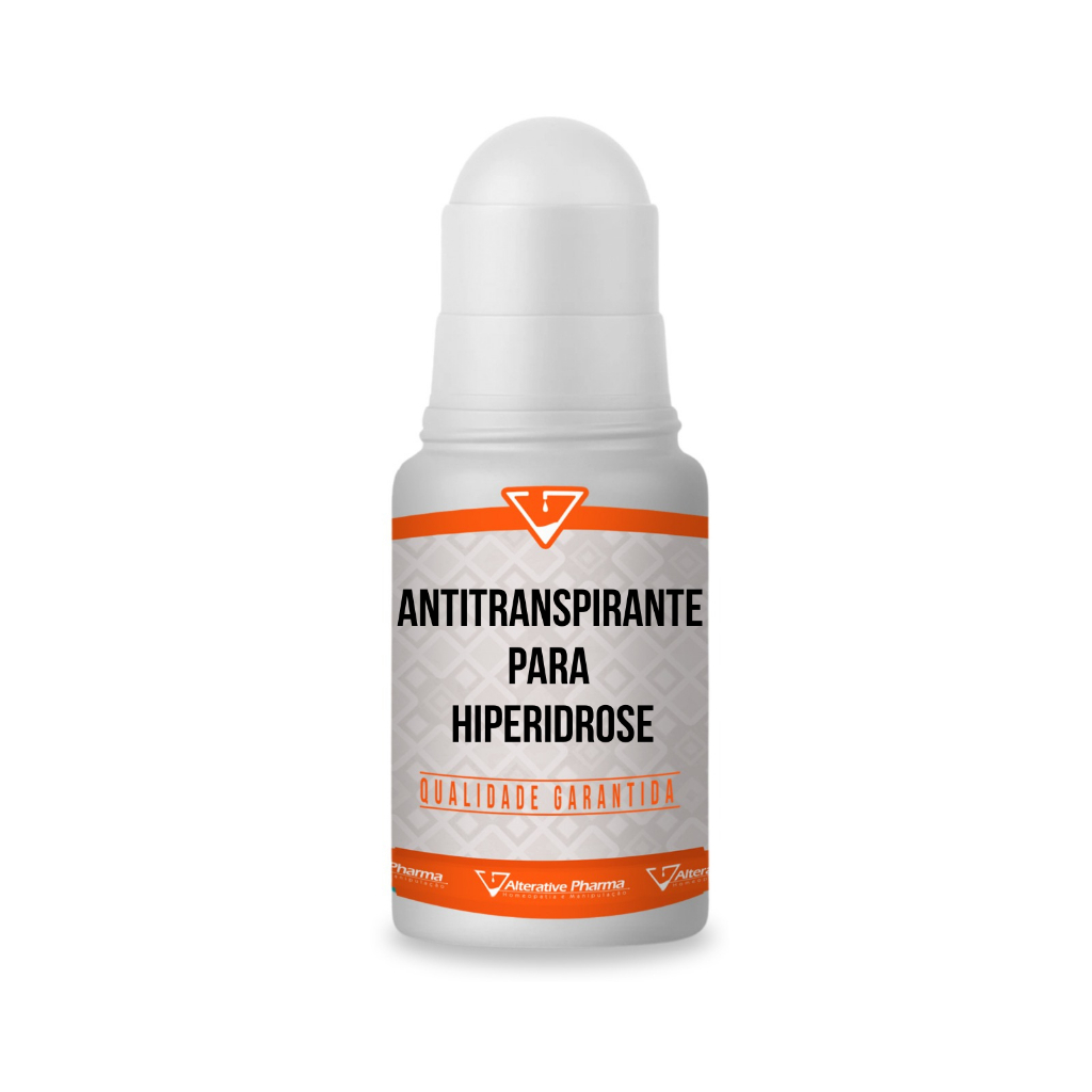 Antitranspirante Roll-On para Hiperidrose (suor excessivo) 70ml - Alterative Pharma
