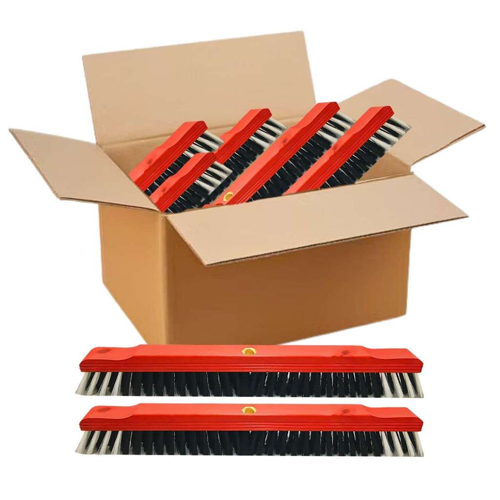 Kit 12 Vassoura Pelo Sintético D60 Cm Multiuso Grande Eficiente Resistente Sem Cabo