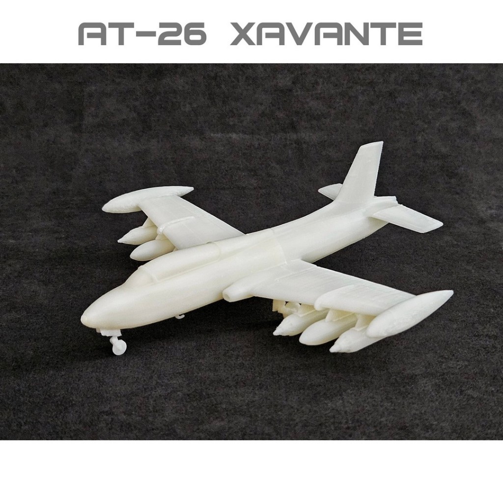 Avião AT-26 Xavante Aermacchi Maquete 1:72 1:48 Plastimodelo