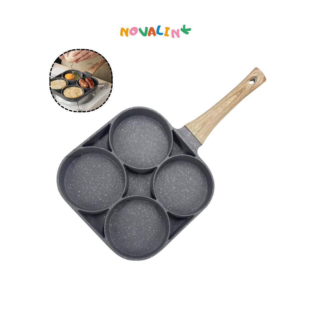 Frigideira Multifuncional Antiaderente 4 Em 1 em Oferta na Shopee