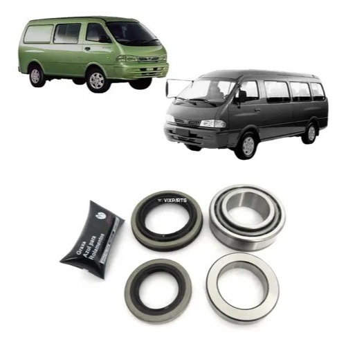 Kit Rolamento Roda Traseira Kia Besta Gs 2.7 2000 2001 2002 em Oferta na Shopee