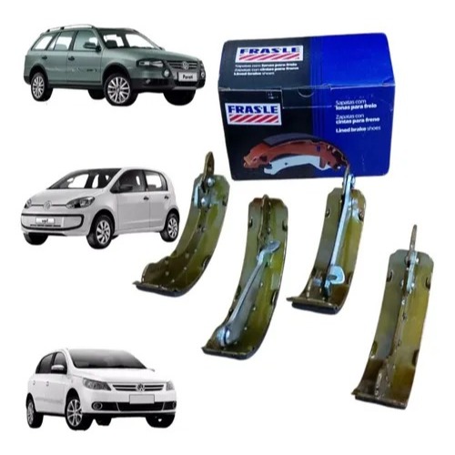 Sapata Freio Volkswagen Gol/voyage G5/g6 Fox/spacefox em Oferta na Shopee