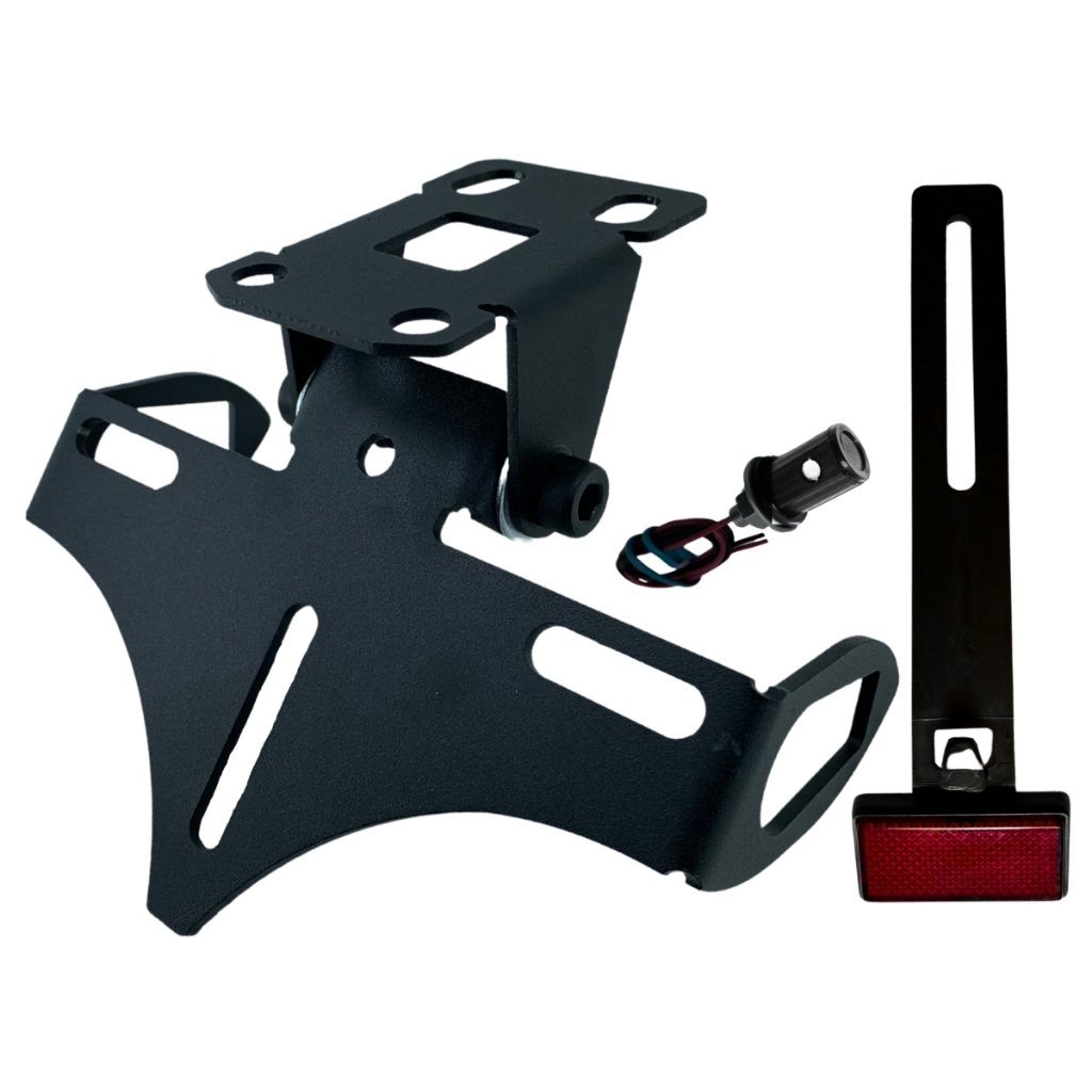 Eliminador de Rabeta Z1000 Articulado Suporte De Placa Esportivo Retratil Kawasaki Z 1000 2012 Em Diante